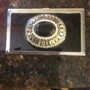 Swarovski Crystal business card holder