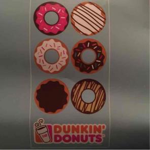 Dunkin Donuts beach towel new