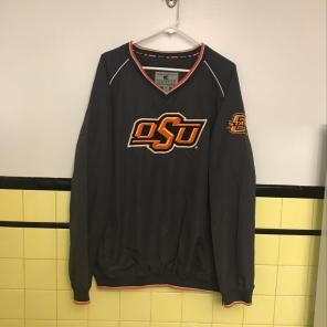 Oklahoma State Pullover Jacket Men XL