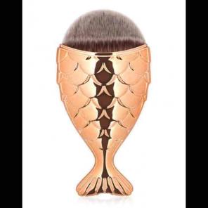 Mermaid foundation brush rose gold