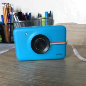Polaroid baby blue