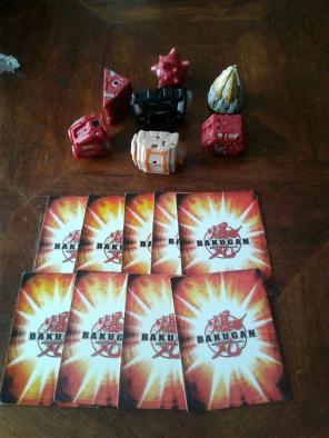 Bakugan Battle Gear Enhancers + Cards