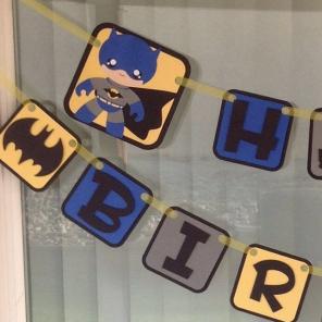 DV. Comics Batman Birthday Banner - Mew