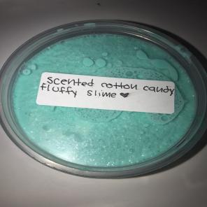 Cotton Candy Scented Fluffy Slime (8 oz)