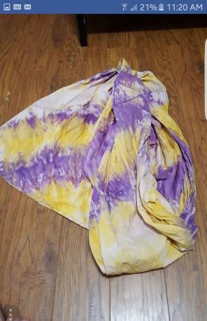 Custom ice dyed ring sling