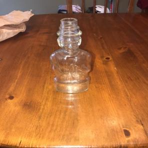 Vintage Lincoln Bank Bottle