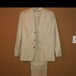Banana republic men's suit