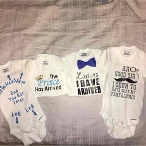 Personalized onesie