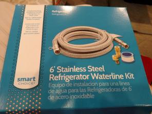 Refrigerator waterline kit