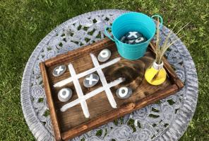Outdoor Tic-tac-toe Game Board