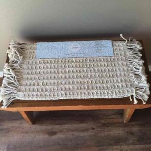 Set of 2 new macrame placemats
