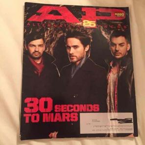Alt Press Magazine 30 Seconds to Mars