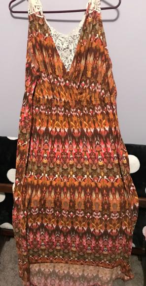 Long Multicolored Dress