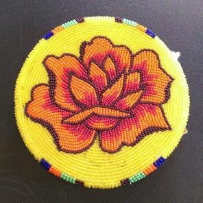 Vintage Yakama Indian Beaded Coin Purse