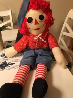 vintage Raggedy Ann Knicker Bocker