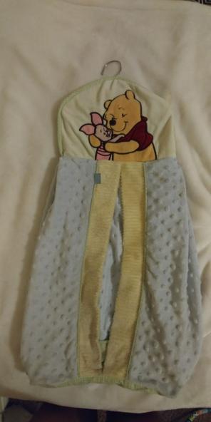 Diaper stacked Winnie in the pooh