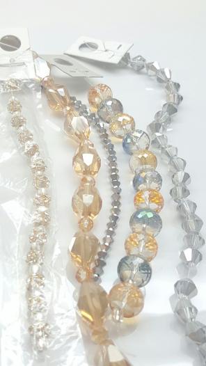 The looking Glass bead strand mix bundle