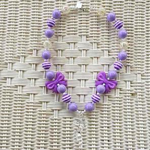 Glass Slipper Lil' Girl Dreams Necklace