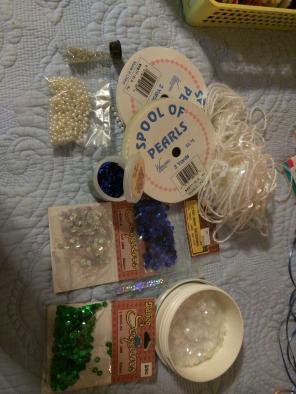 Sewing Supplies-Sequins,Pearls,Beads++