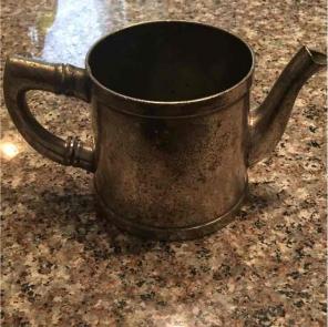 Vintage Wear Brite nickel silver creamer