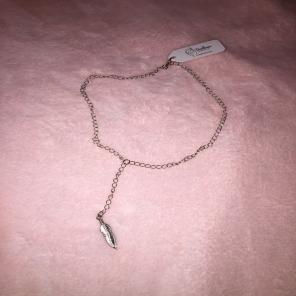 Feather Drop Necklace