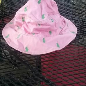 Ralph Lauren Polo pink small girls hat