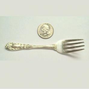*RARE* 1930's SAART Sterling Child Fork