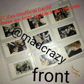 KPOP VIXX Photocard