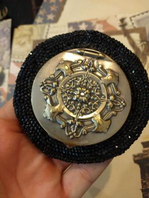 Vintage sterling coin purse holder
