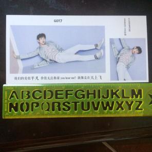 Got7 Jinyoung Postcard