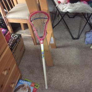 Mini Pink Fiddle Stick Lacrosse