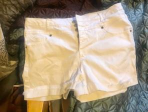 NWOT Rue21 White Shorts!