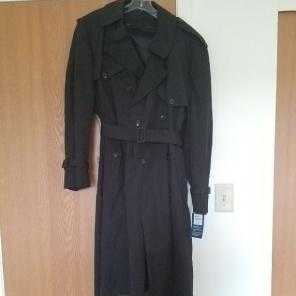 Spring Coat Rain Water Repel Black Man44