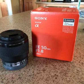 Sony E-Mount 50mm F1.8 lens