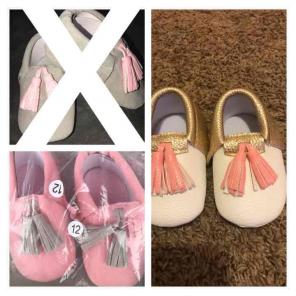 6-12 months baby moccasins