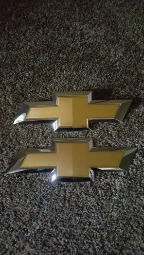 2017 Chevy Silverado Bowtie Emblems
