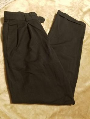 Men's 32x32 Black Dress Pants