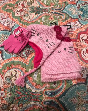 New Hello Kitty3 Piece Cold Weather Set