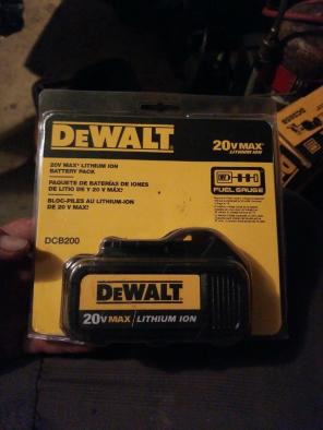 Dewalt 20v Battery