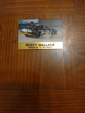 Rusty Wallace Card!