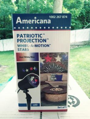 Patriotic Projection Whilr-A-Motion led