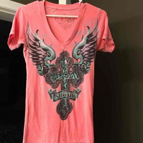 Affliction tshirt small womens
