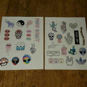tumblr inspired stickers