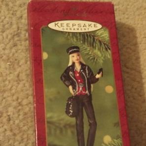 Harley Davidson Barbie ornament
