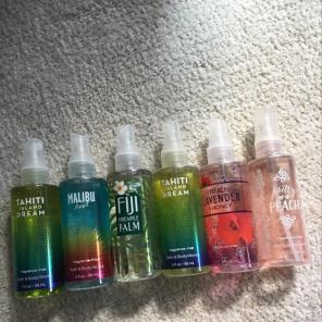Bath And Body Works Fragrance Mists