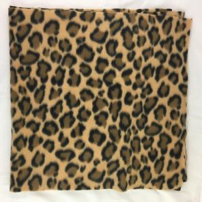 Cheetah Leopard Print Polar Fleece 58x15