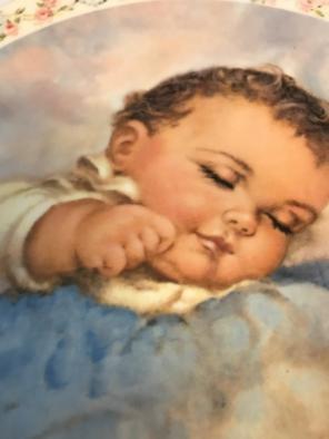 Plate With A Child's Portrait