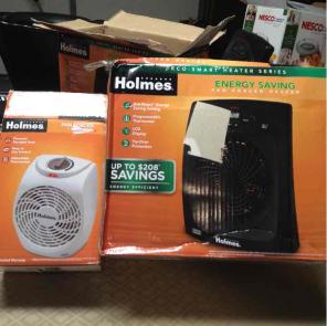 Portable heater lot