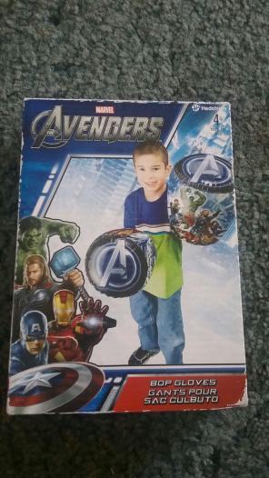 A vengers bag ect.