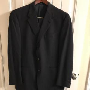 Mens Navy Blue Suit